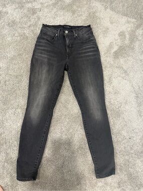 Lucky Brand Women's Faded Black Skinny Jeans